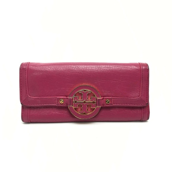 Tory Burch Amanda Continental Folded wallet pink - Picture 1 of 9